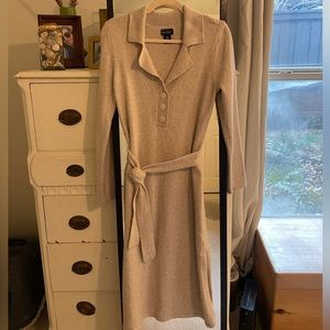 Cozy Fitted Nicole Miller Midi Sweater Dress